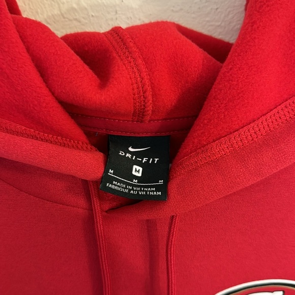Nike San Francisco 49ers NFC Champions Conquered The West Red Fleecelined Hoodie - Picture 4 of 9